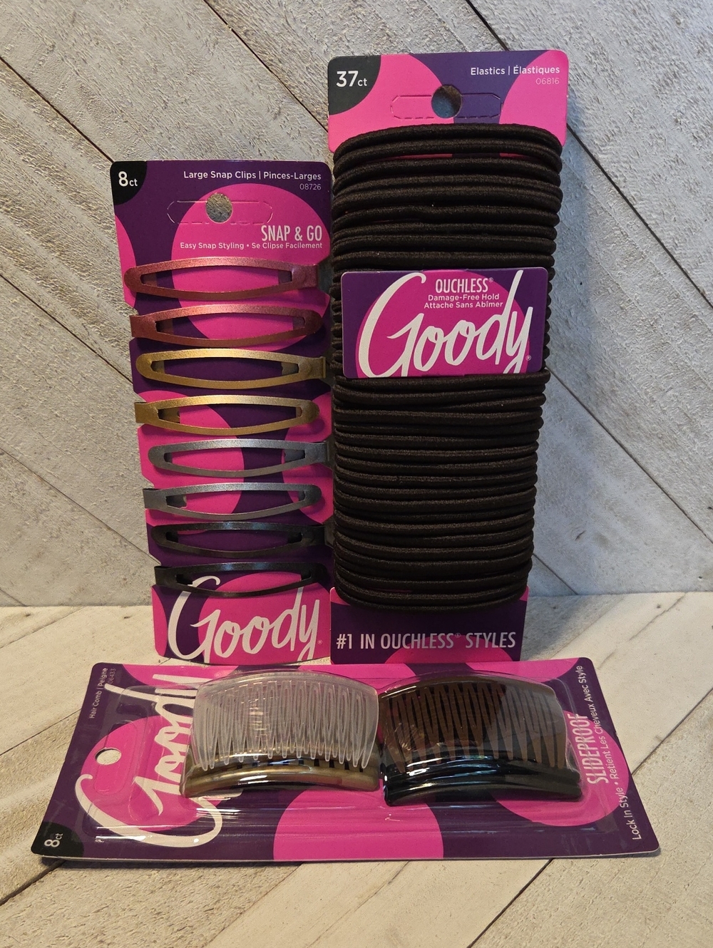 NWT Goody 3 Piece Hair Bundle